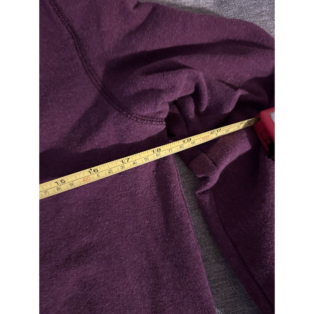 Sonoma Soft Burgundy Maroon Pullover Sweatshirt Hoodie Medium Women's